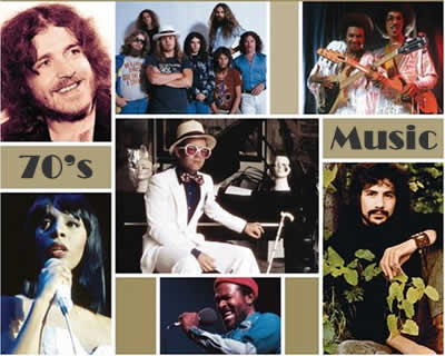 Music artists from the 70's 