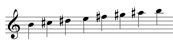 B Major with Accidentals