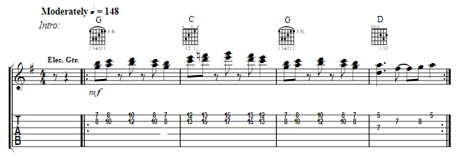 Pretty Girl Chords