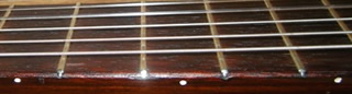 Fret Markers on a classical guitar
