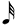 Thirty second Note