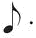 Dotted Eighth Note / Quaver