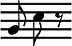 music quaver stems