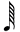 One Hundred and Twenty Eighth Note