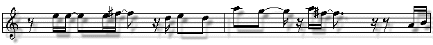 music quaver tails